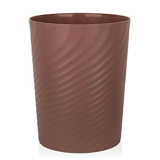 UUJOLY Plastic Trash Can Wastebasket, Garbage Container Basket by UUJOLY
