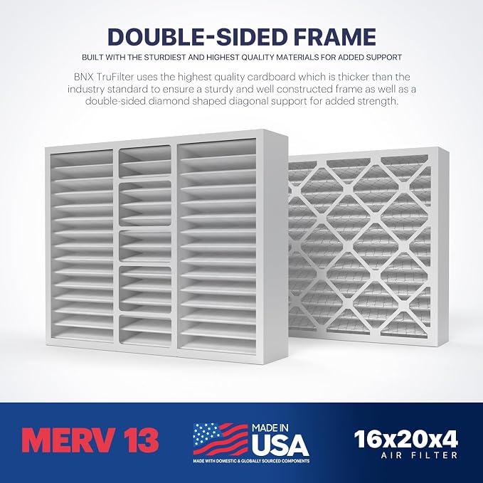 BNX TruFilter 16x20x4 MERV 13 Air Filter - Image 4