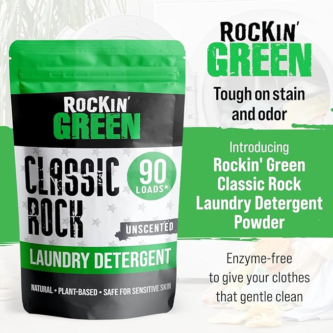 Rockin' Green Classic Rock Laundry Detergent Powder - Image 2