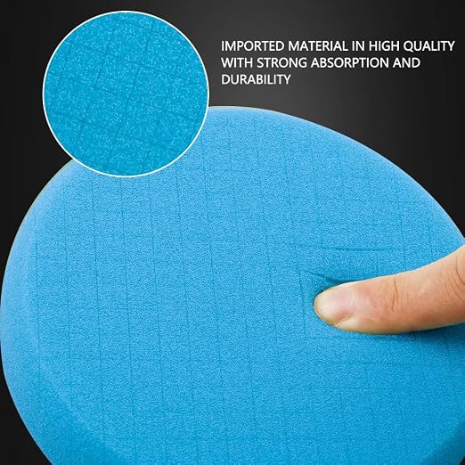 Blue Polish Pad, Buffing Polishing Pads, SPTA 3Pcs 6.5 Inch Face - Image 3