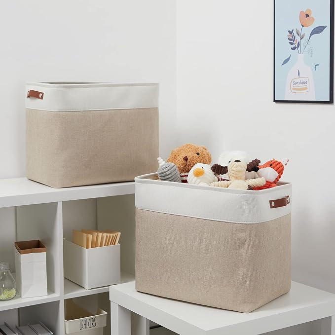 DULLEMELO Extra Large Storage Baskets, Fabric Storage Bins - Image 6