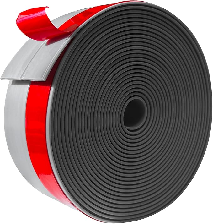 Silicone Weather Stripping, Door Draft Stopper Window Seal Strip by Noabaco