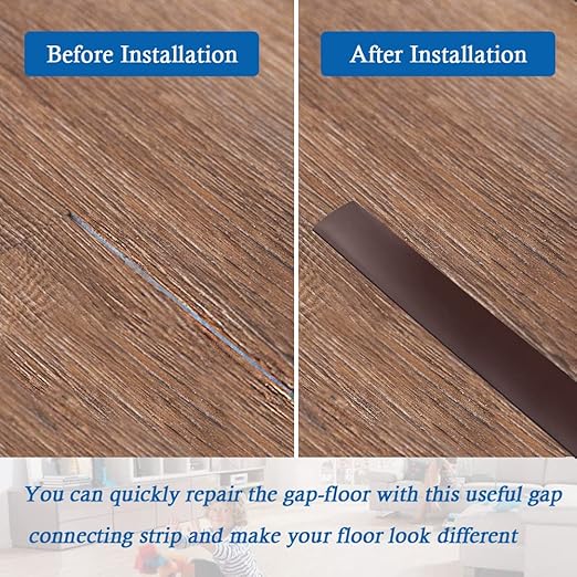 Floor Transition Strip Self Adhesive Floor Cover Strips Laminate 2" Wide Vinyl - Image 4