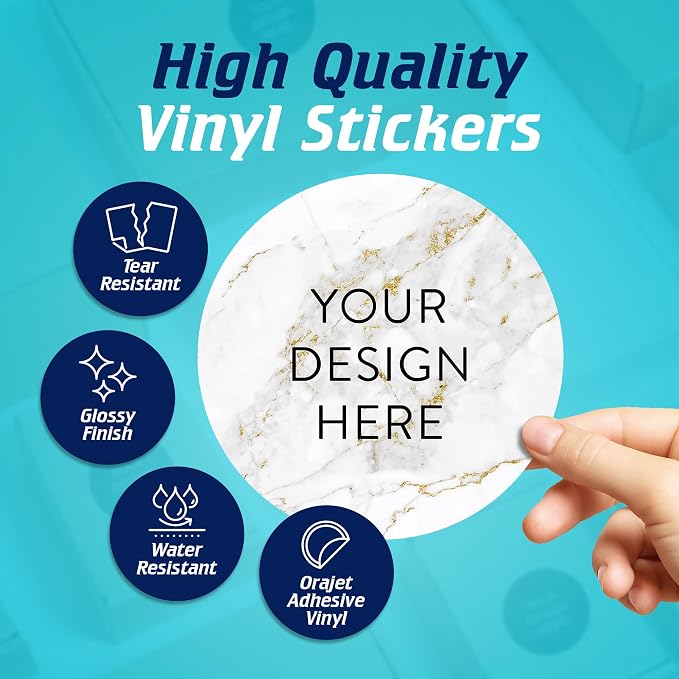 100 Custom Vinyl Stickers - Image 3