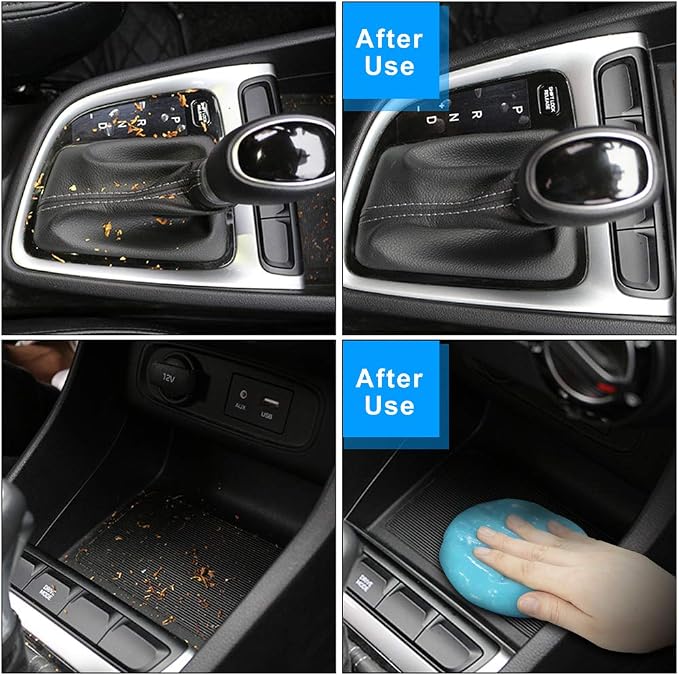 TICARVE 2Pack Cleaning Gel Car Putty Car Detail Putty Auto Detail Gel Detail - Image 3