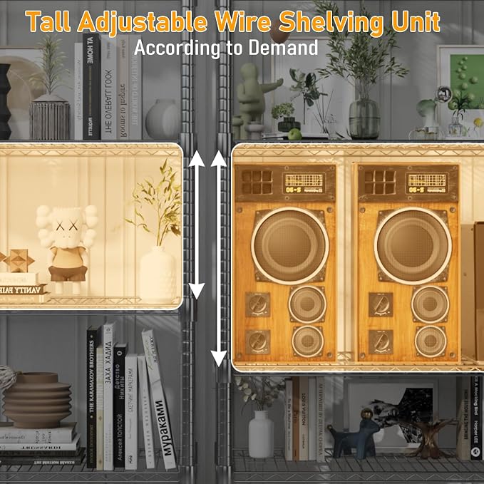 Himimi 4 Tier Wire Shelving - Image 9
