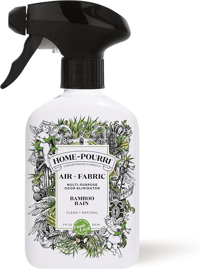 Home-Pourri Air + Fabric Multi-Purpose Odor Freshener Spray, Bamboo Rain by %7EPourri