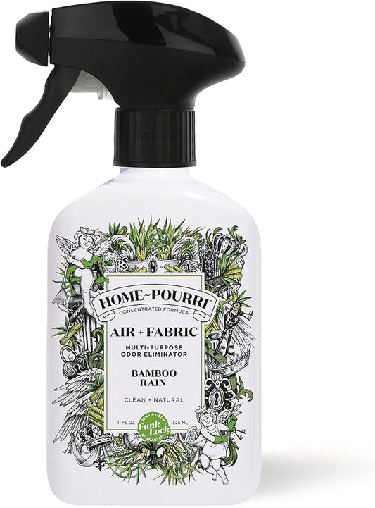 Home-Pourri Air + Fabric Multi-Purpose Odor Freshener Spray, Bamboo Rain by %7EPourri