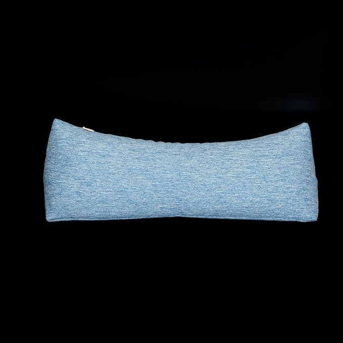 Buckwheat Neck Support Pillow Cervical Neck Cylinder Bolster Pillow, Buckwheat by GLORYSEASON