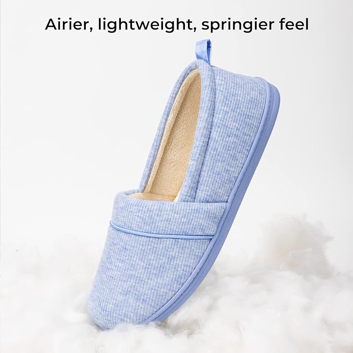 HomeTop Women's Comfy Loafer Slippers Lightweight Memory Foam Non-slip Indoor - Image 5