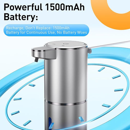Automatic soap Dispenser touchless Automatic Liquid Soap Dispenser 4 Adjustable - Image 2