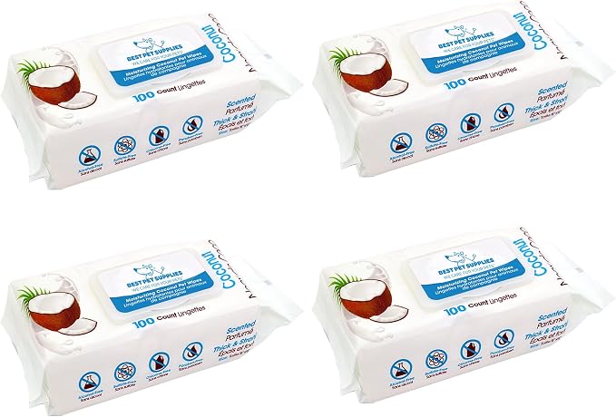 Best Pet Supplies Pet Grooming Wipes by BestPetSuppliesLLC