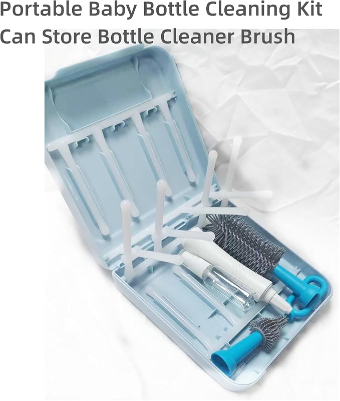Travel Bottle Drying Rack Space Saving, Foldable Bottle Drain Rack - Image 4