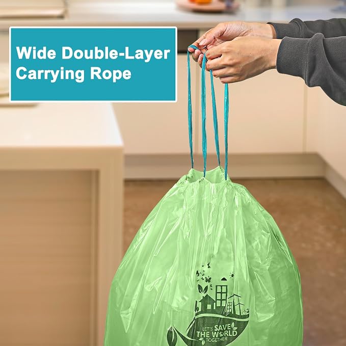13 Gallon, Compostable Trash Bags - Image 7