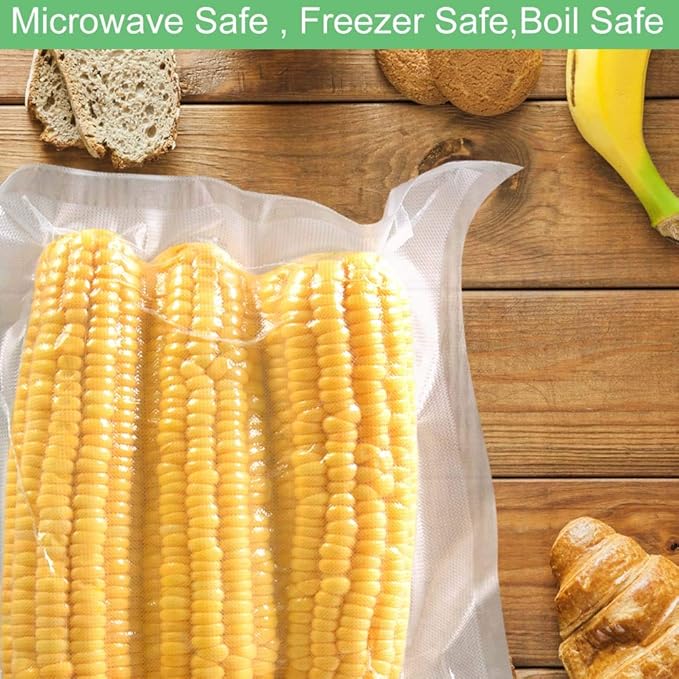 O2frepak 200 Quart Size 8" x 12" Vacuum Sealer Bags - Image 6