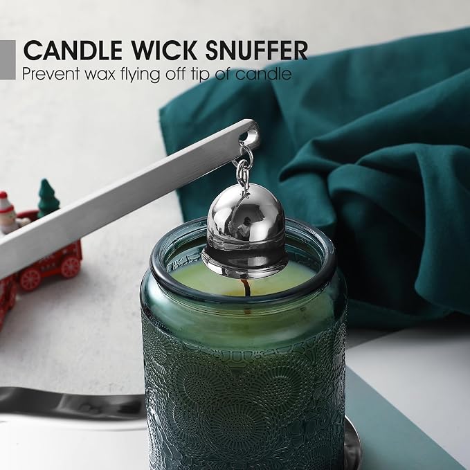 PATOISE 4 in 1 Candle Accessory Set, Candle Wick Trimmer Cutter, Candle Snuffer - Image 3