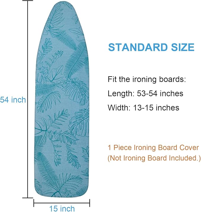 Dalykate Ironing Board Cover and Pad, Thick Padding, Elastic Edge, Scorch & - Image 9