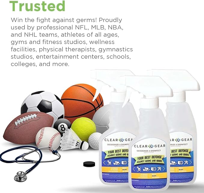 Clear Gear Disinfectant Cleaner, and Deodorizer - Image 6