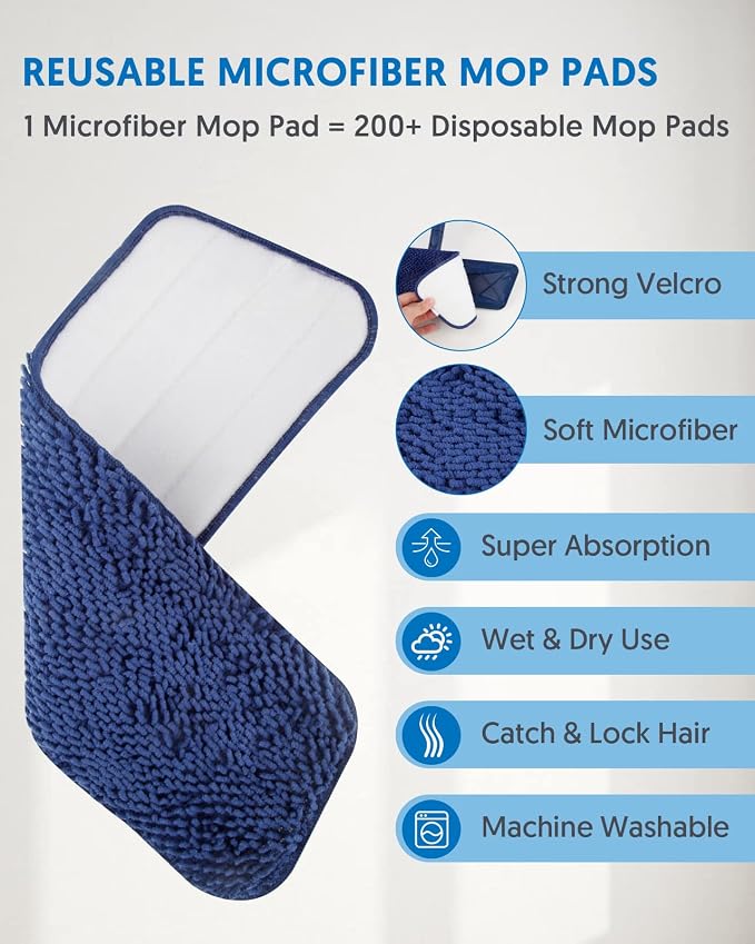 Microfiber Mops for Floor Cleaning - Image 3