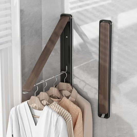 Clothes Drying Rack for Laundry Drying Rack Wall Mounted Clothes Hanger Rack by Dancrul
