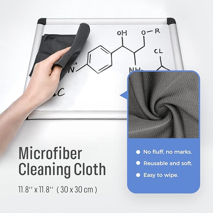 loukin Non-Toxic Whiteboard Cleaner, 8.5 fl oz Dry Erase Board Cleaner - Image 5