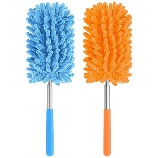 Mini Duster for Cleaning, 360° Bendable Hand Dusters by TIMIVO