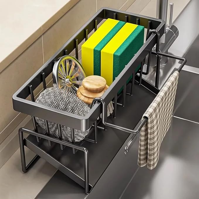 Sponge Holder for Kitchen Sink, Sink Caddy - Image 8