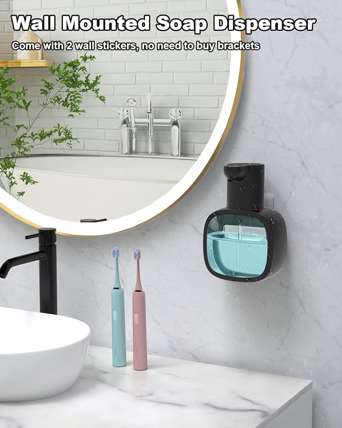 lazycozy® Automatic Soap Dispenser, Touchless Electric Soap Dispenser, - Image 6