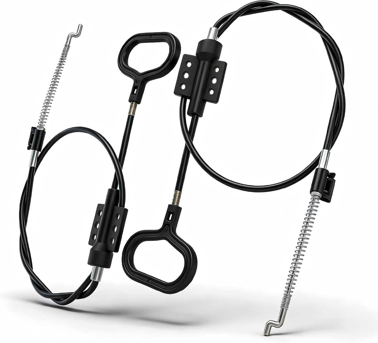 2 Pack Recliner Release Cable Replacement, D-Ring Pull Handle with S Tip, 4.75 Inch Exposed Length, Recliner Parts for Sofa Couch Lift Loveseat Rocker Glider Recliner Chairs