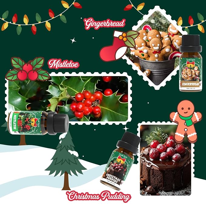 Christmas Essential Oils Set, Fragrance Oil Set - Image 3