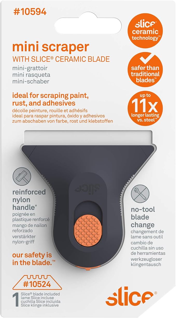 Slice 10594-CS Small Scraper, Ceramic Blade, Lasts 11x Longer Than Metal - Image 4