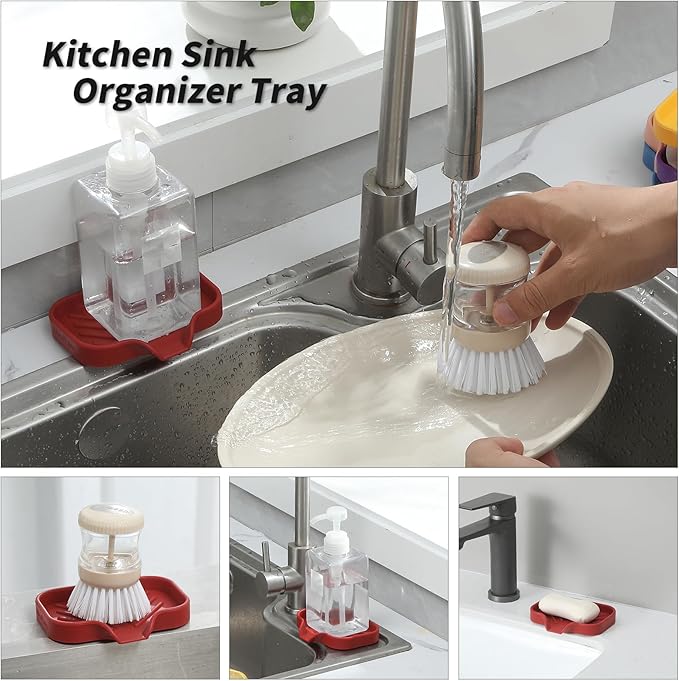 Silicone Bathroom Soap Dishes - Image 4