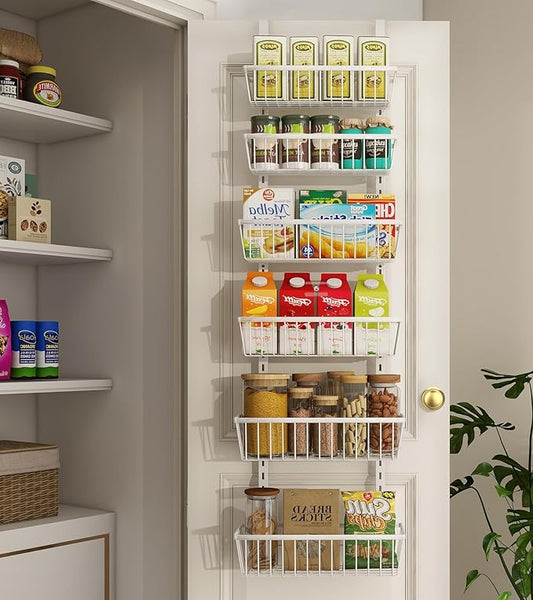 12 Inch Wide Narrow Over The Door Pantry Organizer, Pantry Organization and by Mefirt