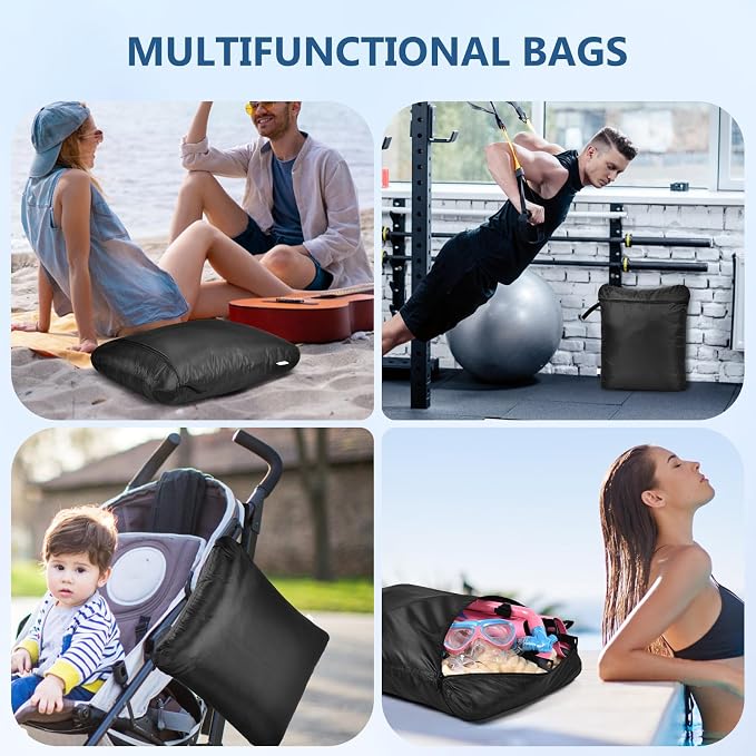OTraki 2Pcs Large Wet Bag 20x24 inch Wet Dry Bag - Image 7