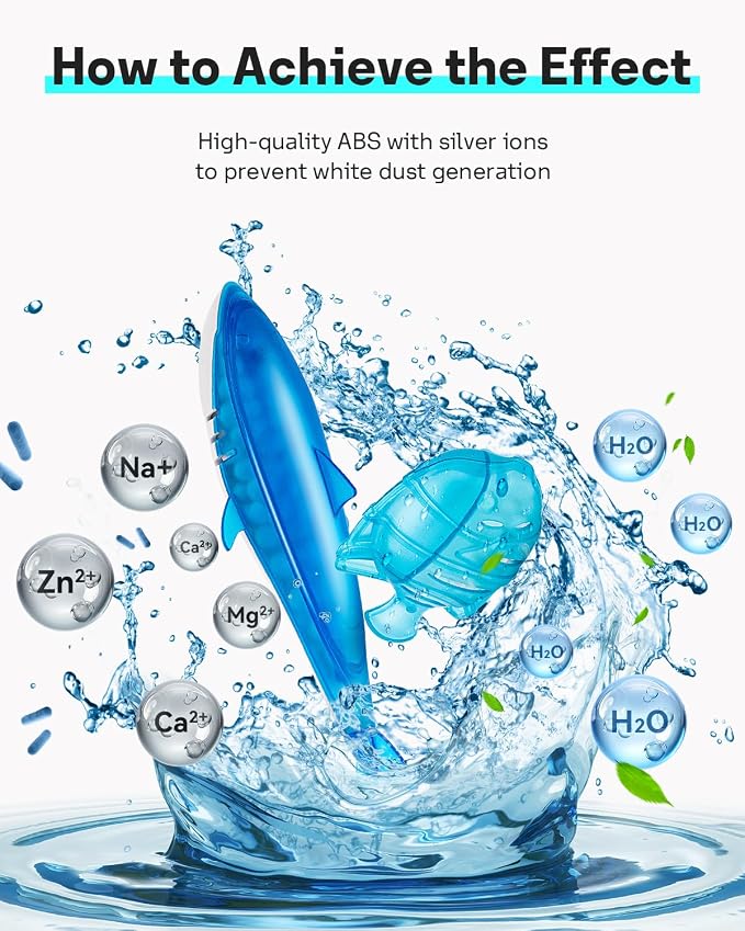 Leemone Humidifier Cleaner Float Shark & Fish -Humidifier Accessories Compatible - Image 5