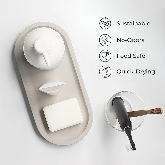 Selegna Diatomaceous Earth Stone Sink Tray - Image 5