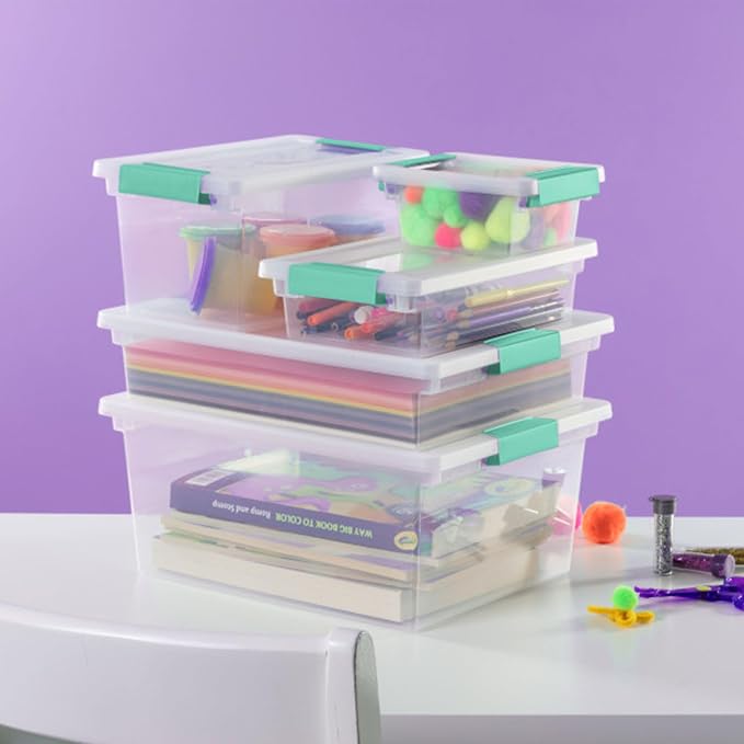 Sterilite 6-Pack Clip Box, Supplies and Office Items - Image 4