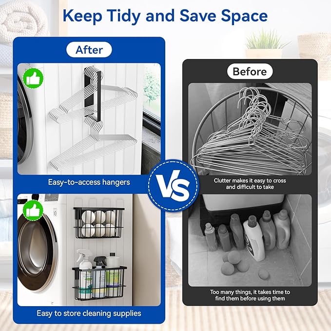 Magnetic Dryer Ball Holder and Magnetic Hanger Holder - Image 4