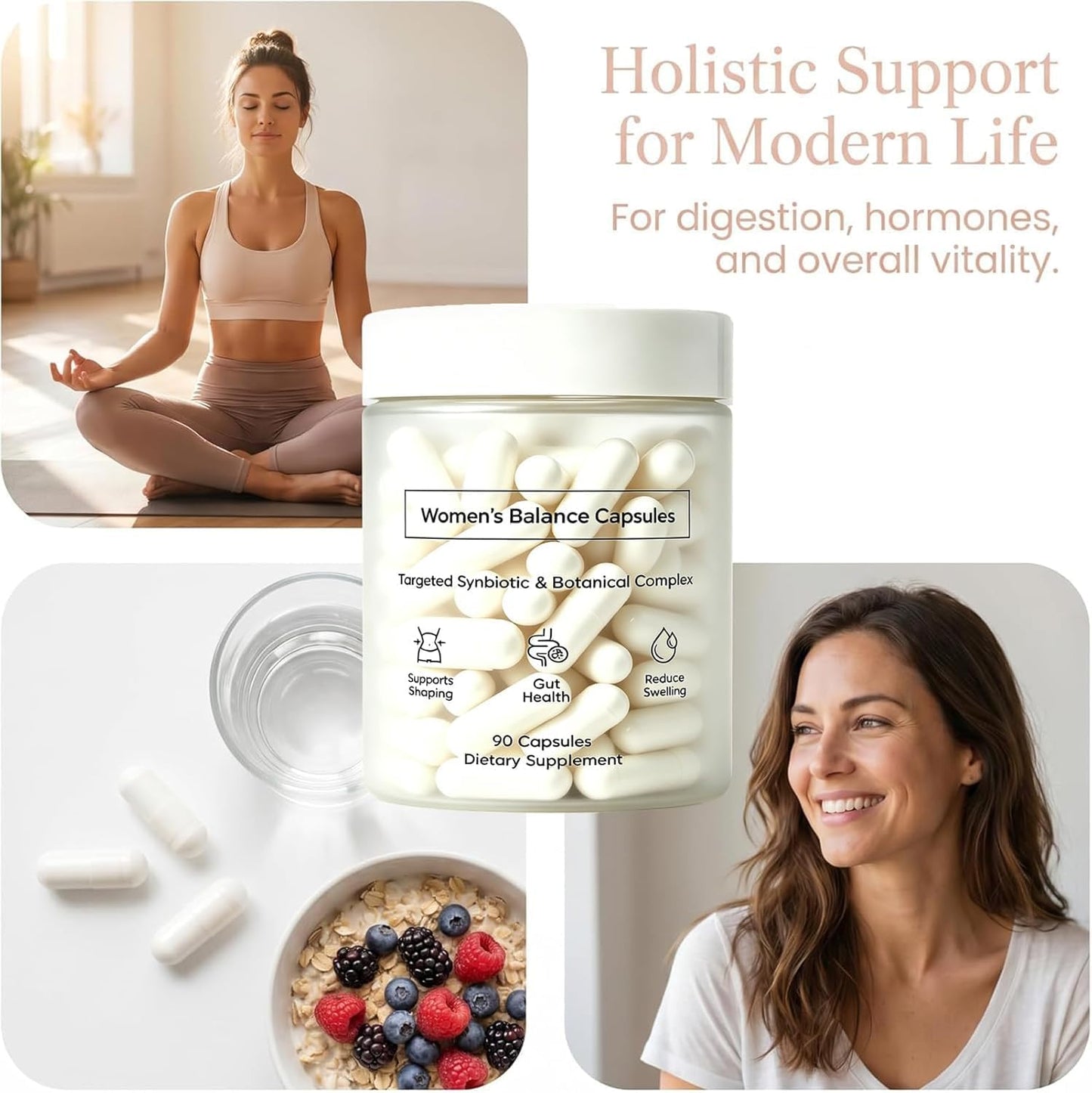 Women's Gut Health Supports Digestive Balance & Wellness (90 Count)