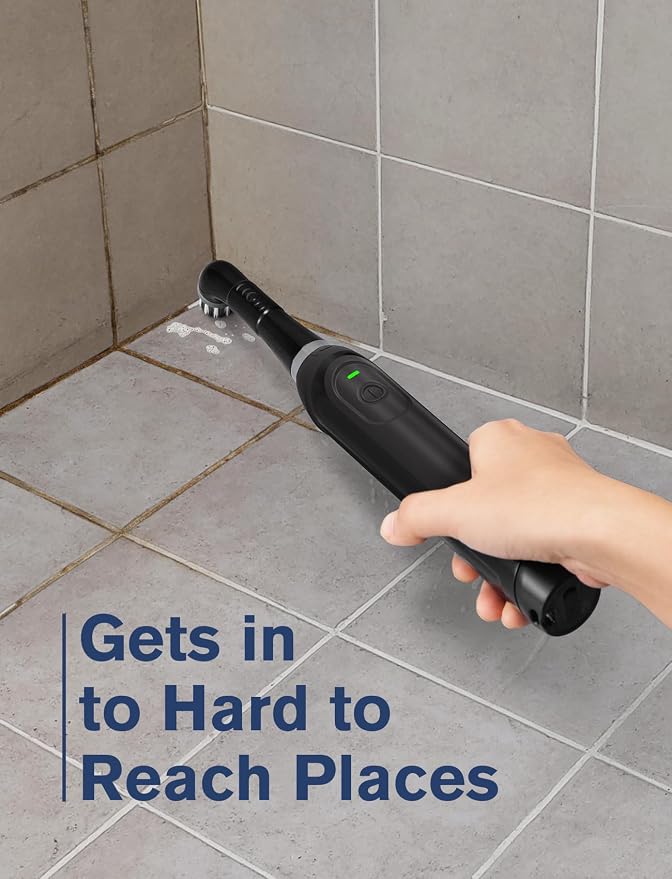 Sweepulire Rechargeable Electric Grout Brush, 2025 New Power Cleaning Brush - Image 4