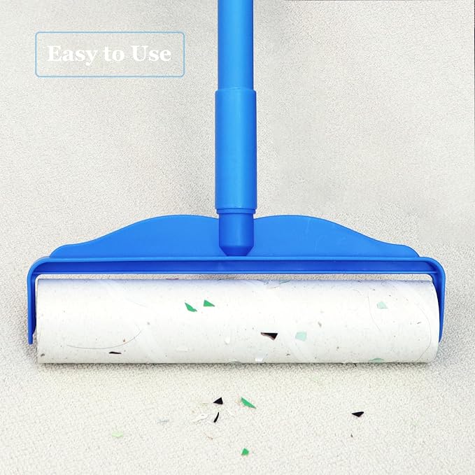 9.45 inch Lint Roller Refills for Large Long Handle Lint Rollers for Carpet - Image 6