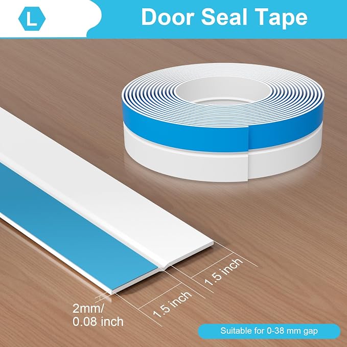 Weather Stripping Door Seal, Silicone Strip - Image 2