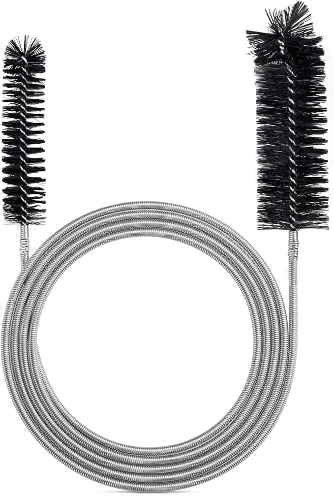 Extra-Thick Drain Brush with Stronger Spring by RayTour