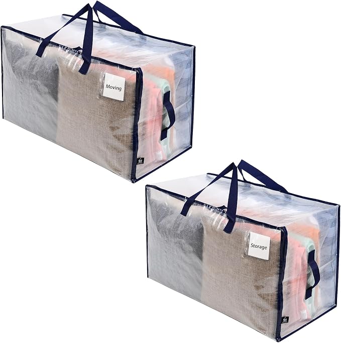 VENO 2 Pack Moving and Storage Bags, Heavy Duty, Alternative to Moving Boxes by Veno