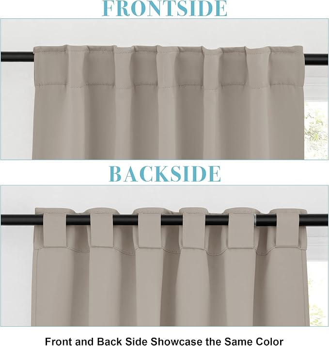 RYB HOME Small Window Curtains - Image 4