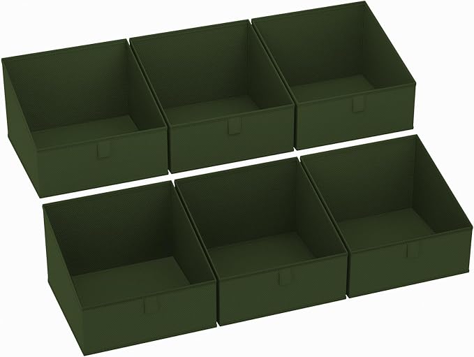 DIMJ Closet Storage Bins 6 Pack by DiMJ
