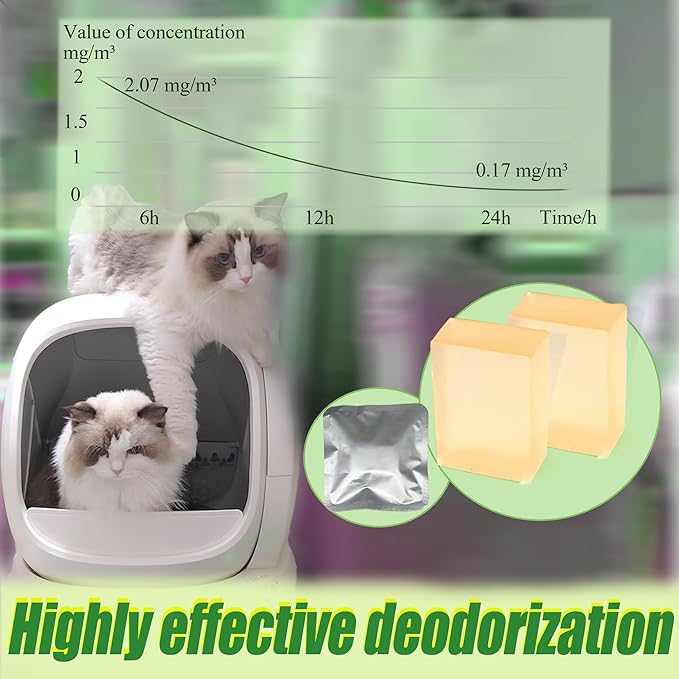 Odor Remover Compatible with MeoWant Self-Cleaning Cat Litter Box, Cat Toilet - Image 3
