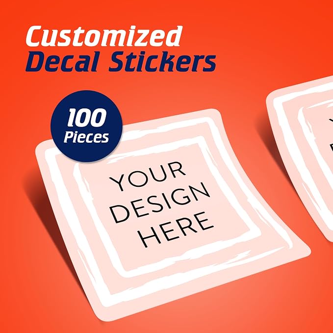 100 Custom Vinyl Stickers - Image 2