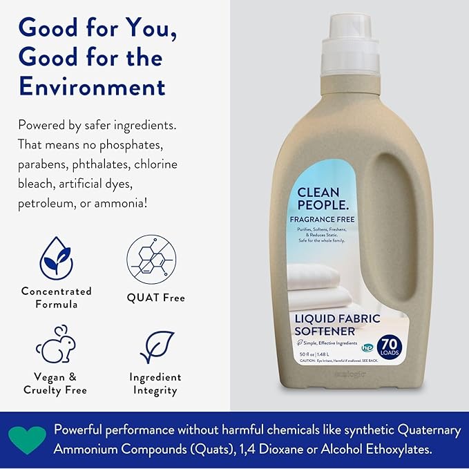 The Clean People Liquid Fabric Softener - Image 2