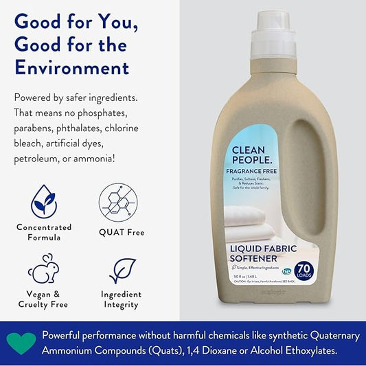 The Clean People Liquid Fabric Softener - Image 2